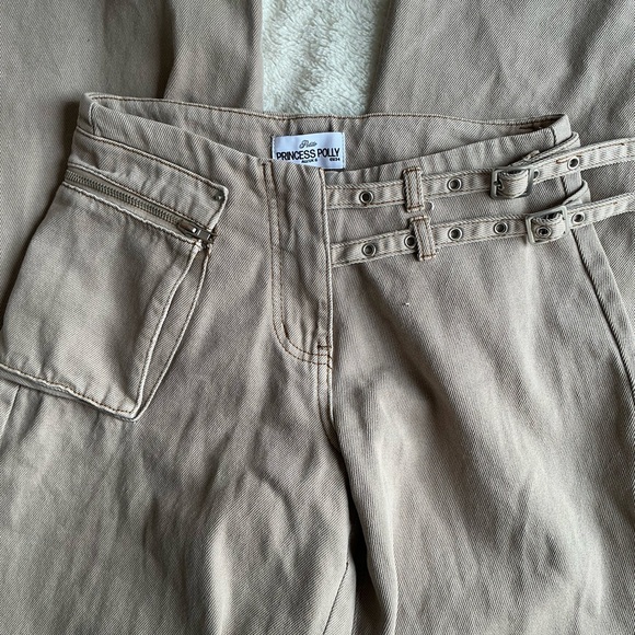 Princess Polly baggy wide leg jeans - Picture 3 of 9